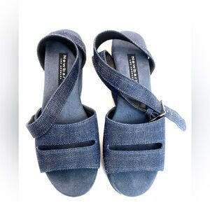 Newbark Women’s wedges blue